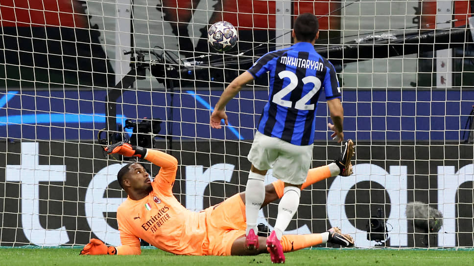 Как «Интер» уверенно разобрался с «Миланом» на старте полуфинала Лиги чемпионов