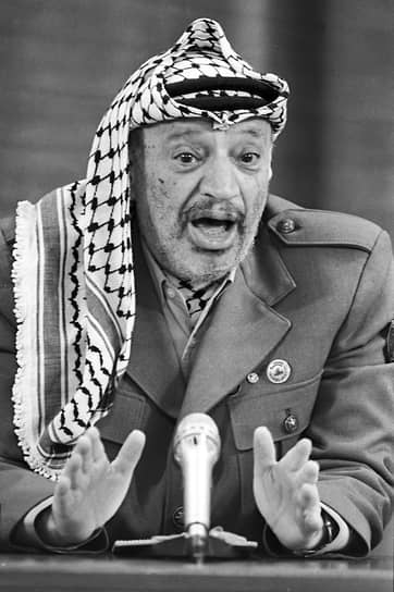 Бывший палестинский лидер Ясир Арафат