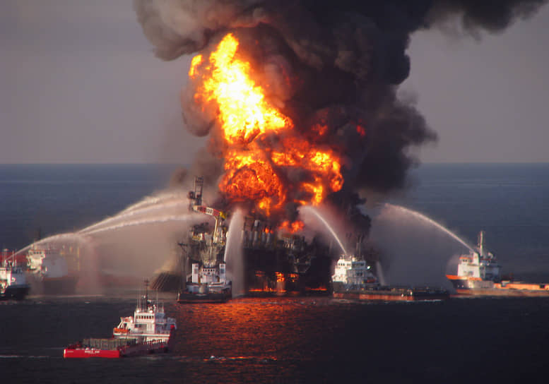 20 апреля 2010 года произошел взрыв на нефтяной платформе Deepwater Horizon компании British Petroleum в Мексиканском заливе