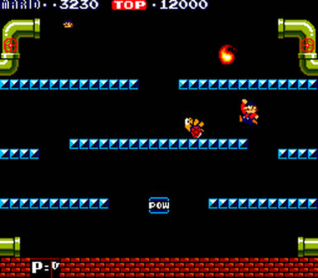 Геймплей Mario Bros.