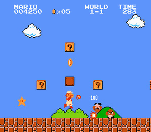 Геймплей Super Mario Bros.