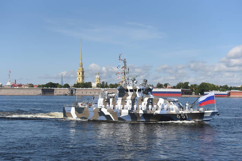 Противодиверсионный катер Балтийского флота «Нахимовец»