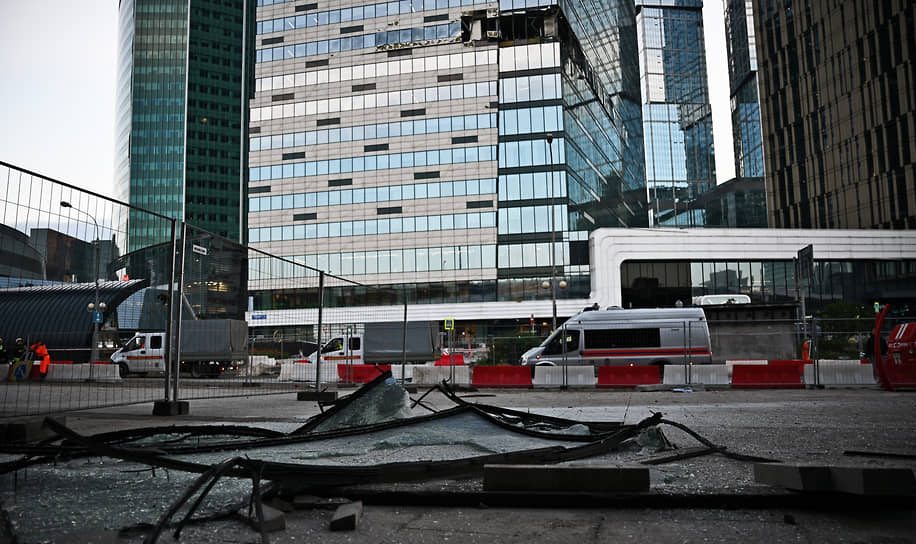 Мэр Москвы Сергей Собянин назвал повреждения зданий незначительными