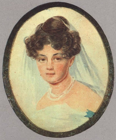 Княгиня Ольга Одоевская, жена князя Одоевского, 1850-е годы