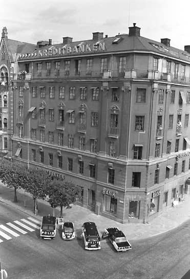 Здание Kreditbanken на площади Норрмальмсторг
