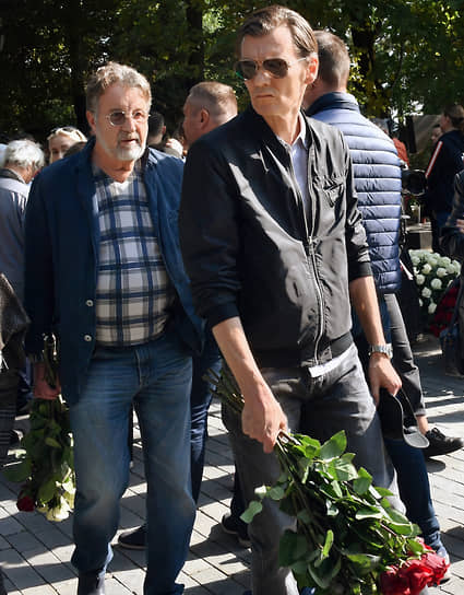 Актер, продюсер Леонид Ярмольник (слева) и актер, режиссер Филипп Янковский