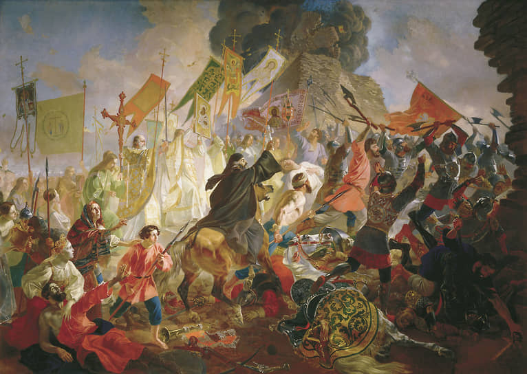 По мнению ChatGPT, в 1581 году Псков осаждал не Стефан Баторий (это событие изображено на картине Карла Брюллова), а Иван Грозный