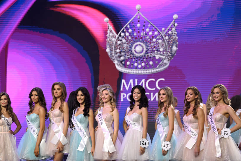 Финалистки национального конкурса «Мисс Россия» в концертном зале «Барвиха Luxury Village»