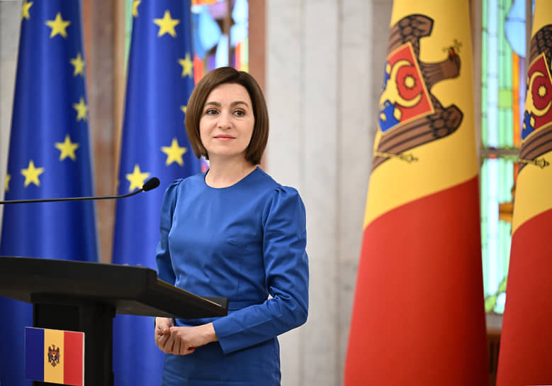 Президент Молдовы Майя Санду 