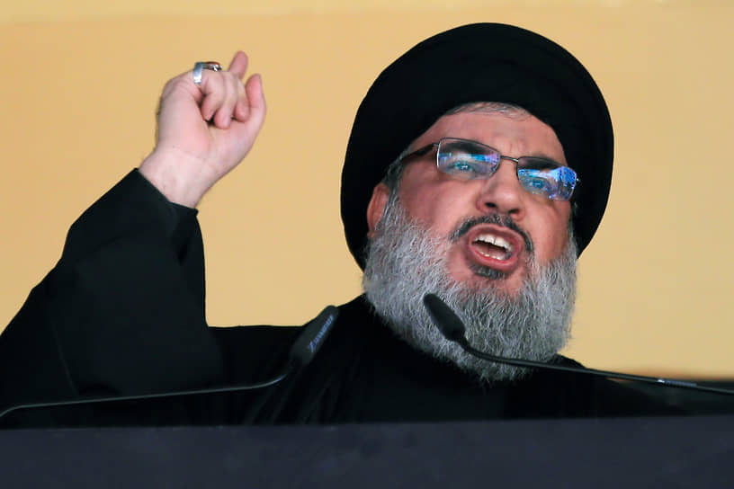 Генеральный секретарь «Хезболлы» Хасан Насралла в 2015 году
