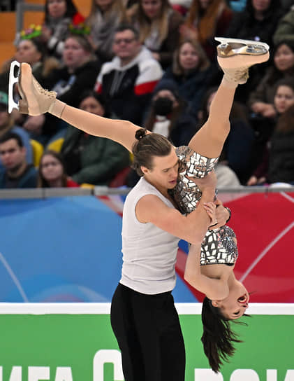 Елизавета Шанаева и Павел Дрозд, 2-е место в танцах на льду