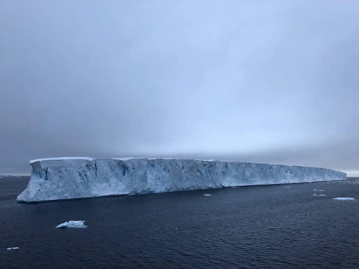 По прогнозам специалистов, в ближайший месяц айсберг войдет в море Скоша