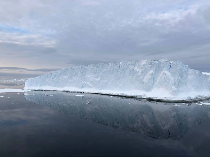Более 30 лет айсберг находился на мели в центральной части моря Уэдделла