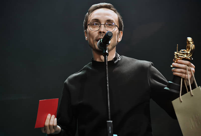 Сценарист Александр Грязин на церемонии вручения премии «Диалоги в кино»