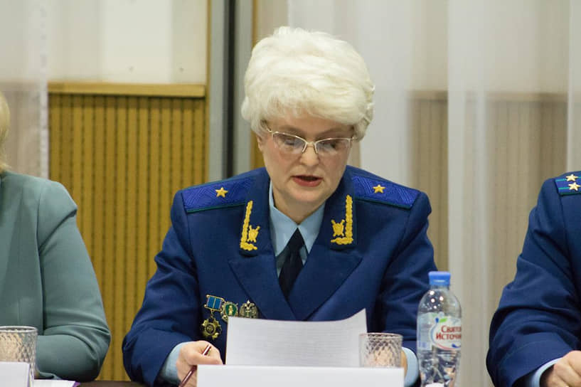 Бывший заместитель прокурора Новосибирской области Любовь Кузьменок