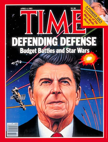 Обложка журнала TIME, 4 апреля 1983 года