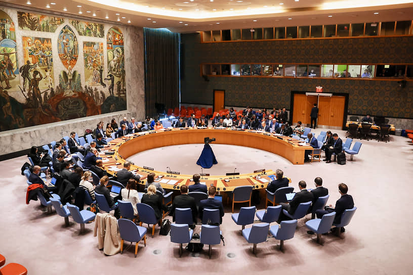 Заседание Совета Безопасности ООН по Украине в штаб-квартире ООН