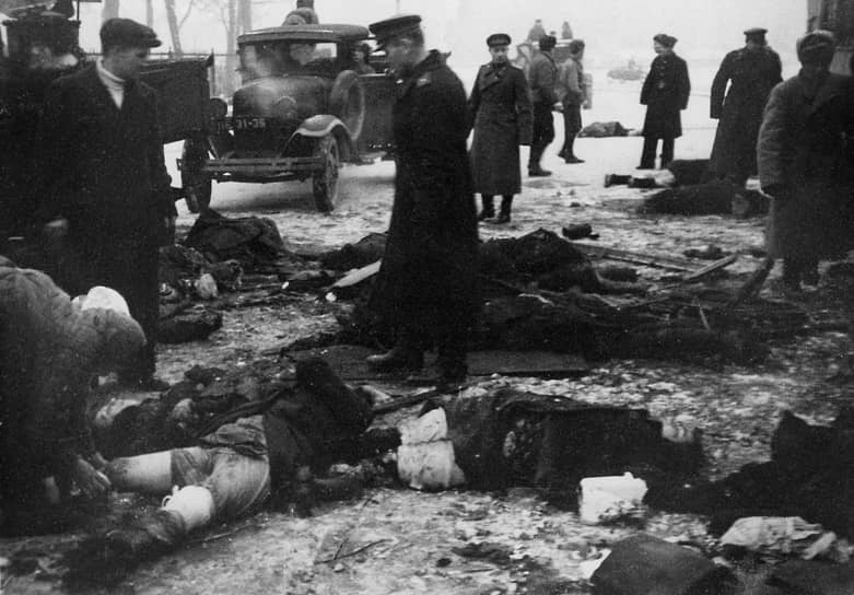 Блокадный Ленинград в декабре 1943 года