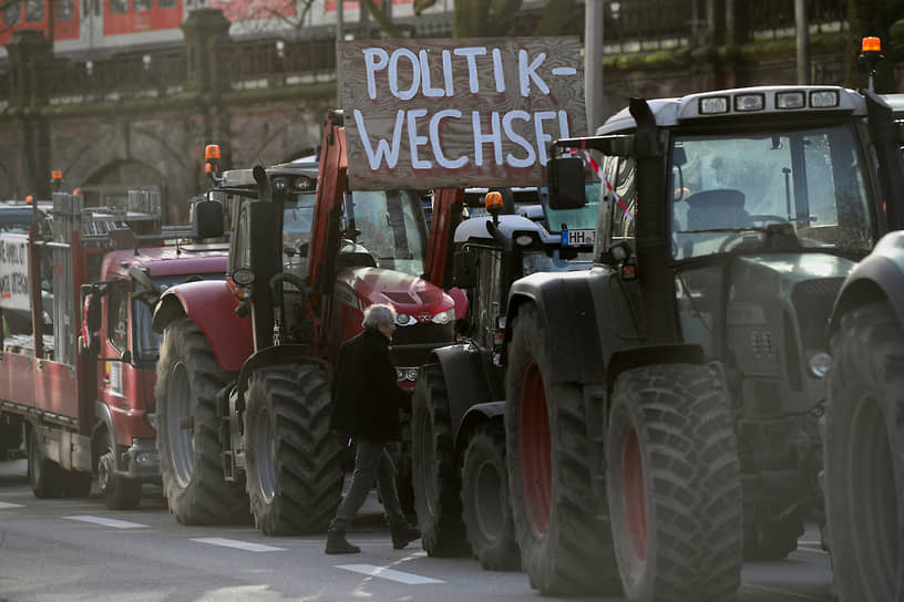 В Германии протесты начались еще в конце декабря 2023 года 