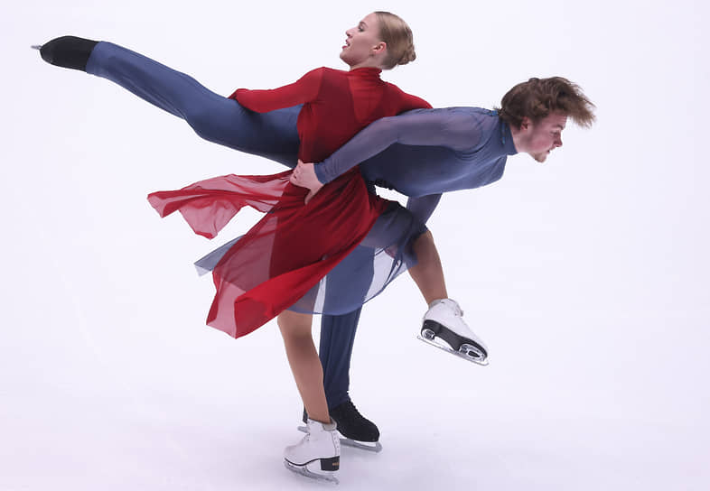 Екатерина Миронова и Евгений Устенко, танцы на льду