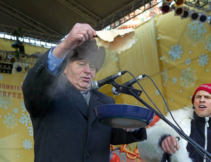 Лидер ЛДПР Владимир Жириновский, 2004 год