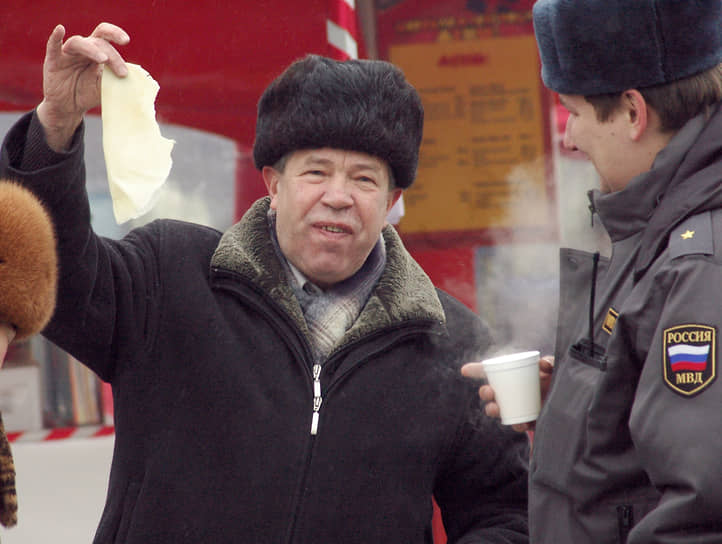 Председатель движения «Трудовая Россия» Виктор Анпилов, 2005 год