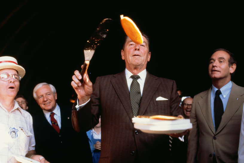 Кандидат в президенты США Рональд Рейган, 1980 год