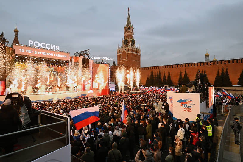 Митинг-концерт на Красной площади