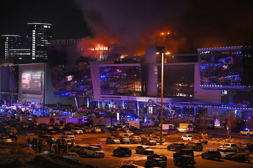 По предварительным данным, в результате теракта в комплексе «Крокус сити холл» 40 человек погибли и более 100 пострадали — ЦОС ФСБ