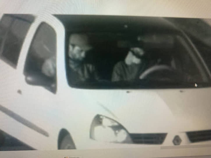 Фото предполагаемых террористов, устроивших теракт в «Крокус Сити Холл», в машине