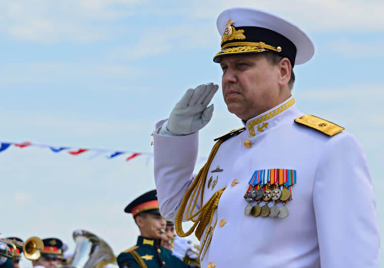 Командующий Каспийской флотилией Сергей Пинчук