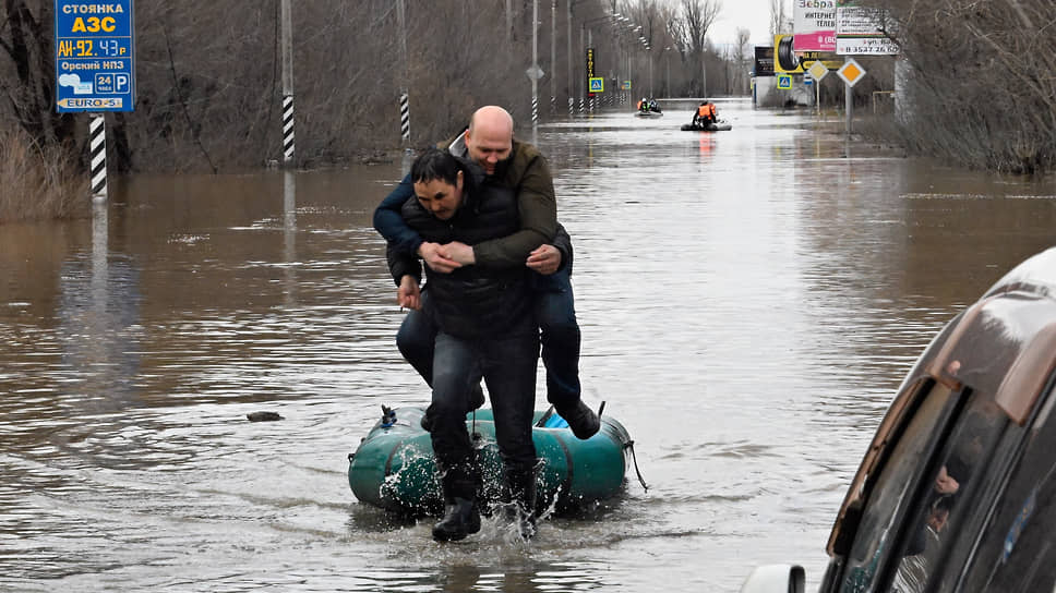 Flood in the Orenburg region