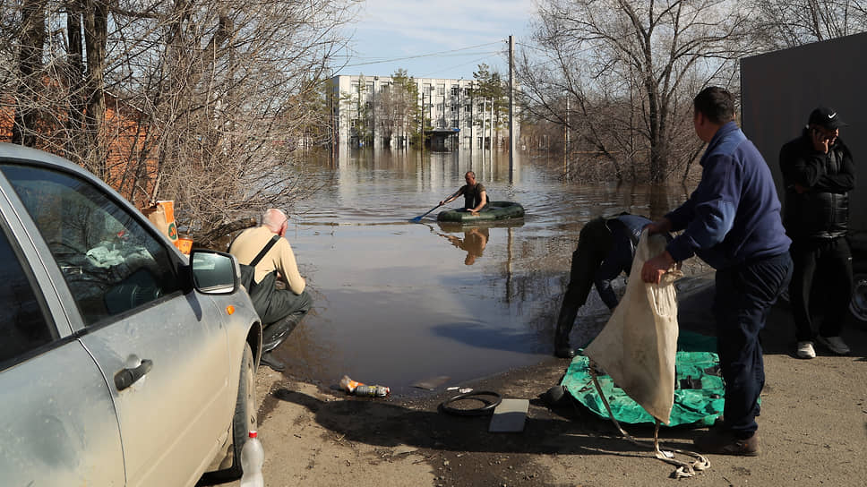Наводнение в Оренбургской области