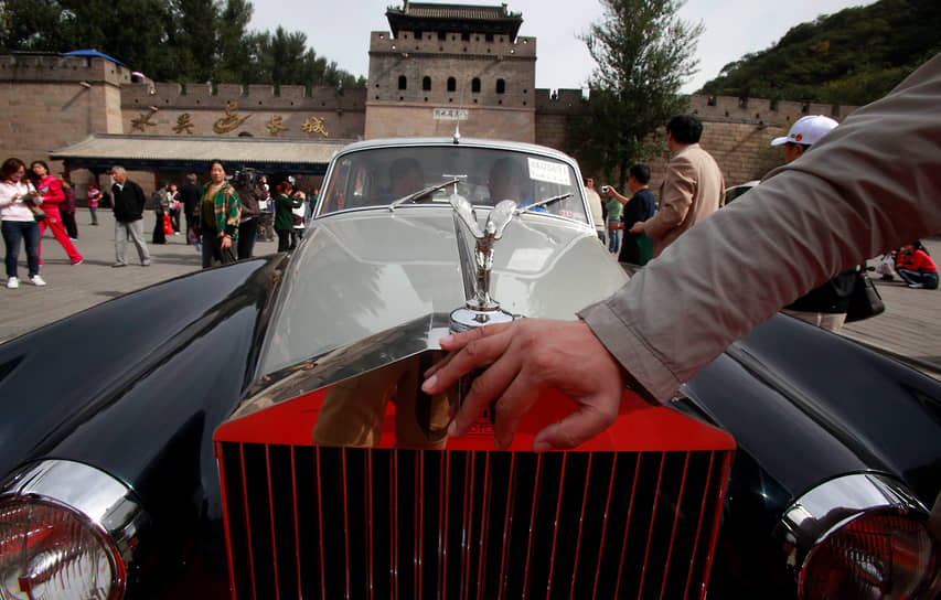 Rolls-Royce на ралли классических автомобилей