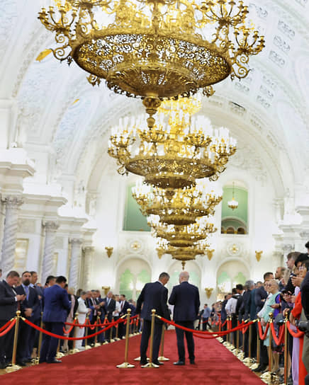 Большой Кремлевский дворец перед церемонией инаугурации Владимира Путина