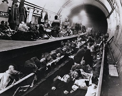 Лондонская подземка, 1940 год