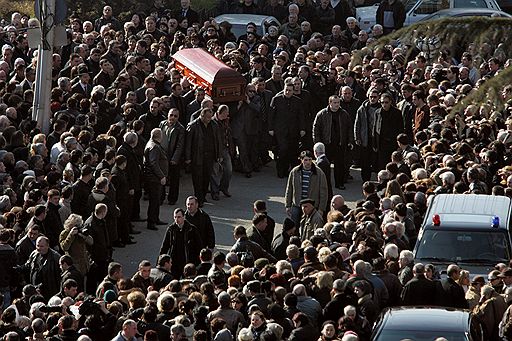 28.02.2008 В Тбилиси прошли похороны Бадри Патаркацишвили