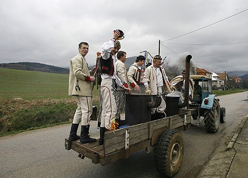 24.03.2008 Празднование католической Пасхи в Словакии