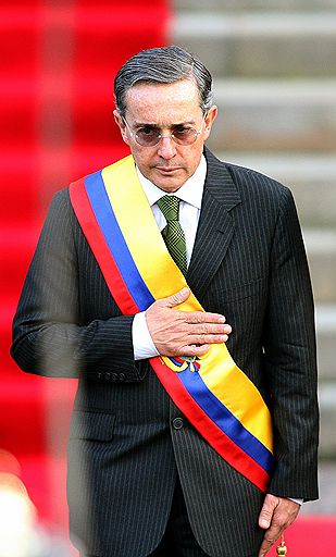 Инаугурация президента Колумбии Альваро Урибе. 7 августа 2006 года