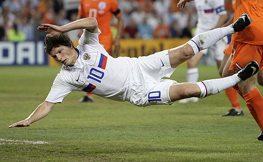 21.06.2008 Четвертьфинал чемпионата Европы по футболу 2008 Голландия-Россия 1:3