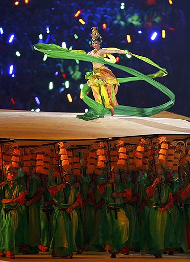 08.08.2008 Торжественная церемония открытия летних Олимпийских игр-2008 в Пекине 