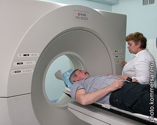 Проведения томографического обследования пациента в нижегородском областном диагностическом центре