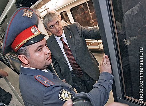 Бывшему главе столичной подземки Дмитрию Гаеву (справа) забыть о метрополитене не дают правоохранительные органы