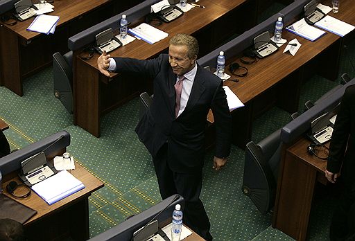 Всего через 35 дней после скандального голосования в парламенте по кандидатуре президента КС Косово постановил, что избрание Беджета Паколли (на фото) 22 февраля было неконституционным шагом
