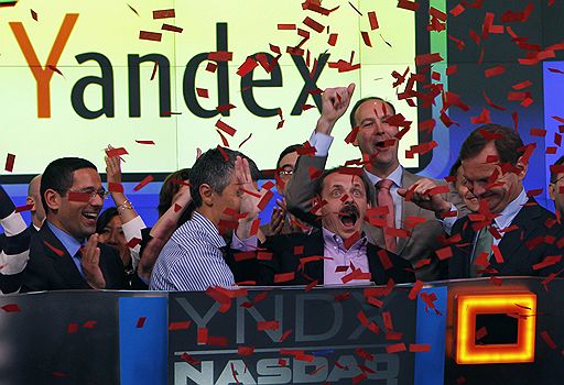 Основатель &amp;quot;Яндекса&amp;quot; Аркадий Волож открыл торги на NASDAQ словами: &amp;quot;Ребята, все найдется!&amp;quot;