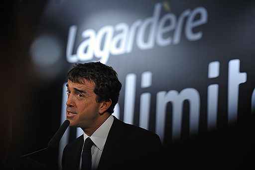 Глава французской медиагруппы Lagardere Арно Лагардер