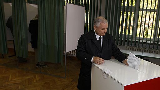 Экс-премьер Польший Ярослав Качиньский