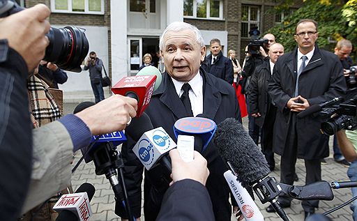 Экс-премьер Польший Ярослав Качиньский