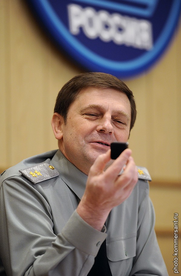 Командующий Космическими войсками России генерал-лейтенант Олег Остапенко 
