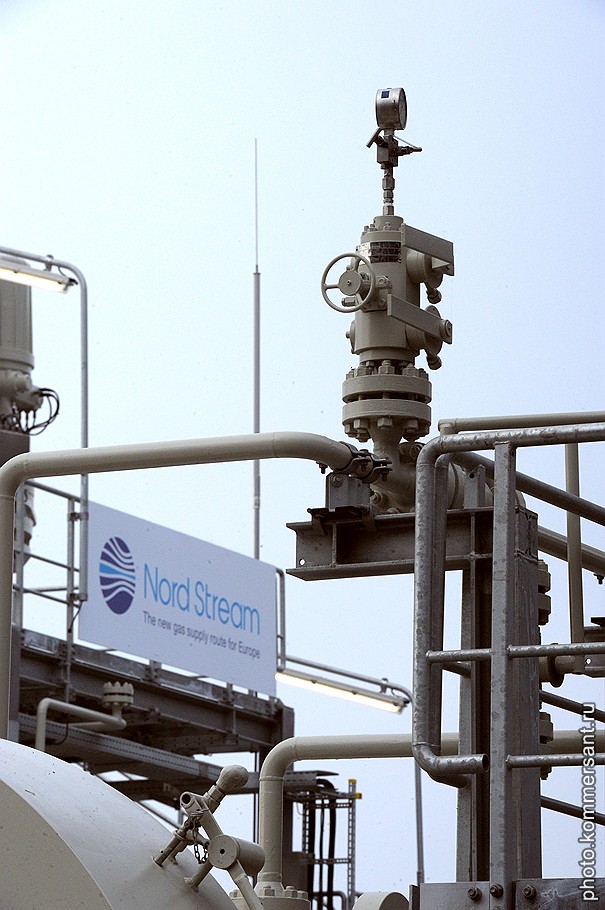 Производственная территория газопровода Nord Stream (&amp;quot;Северный Поток&amp;quot;)